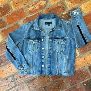 Lucky Brand "The Tomboy Trucker" Jean jacket szM RARE